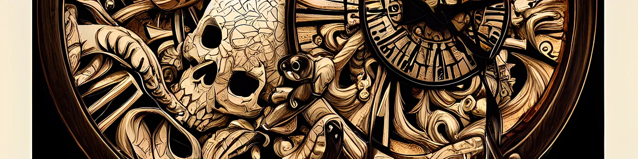 Memento Mori, Art invoked by the author with Stable Diffusion